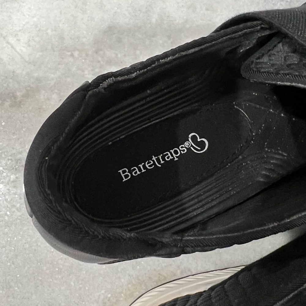 Baretraps Jamese Black Wedge Slip On Sneaker - Picture 3 of 10